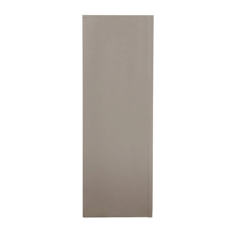 Commode 5 tiroirs pour chambre avec placage en bois véritable multicolore