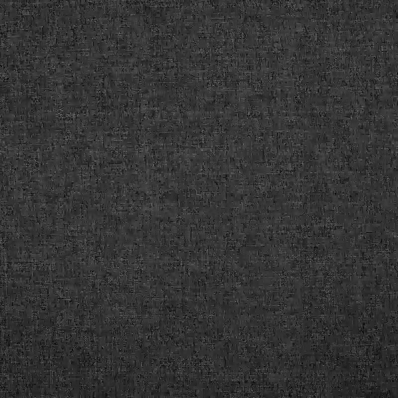 Lit plateforme rembourré gris foncé avec tête de lit capitonnée haute